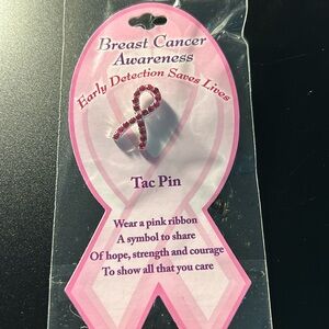 Breast cancer awareness pin